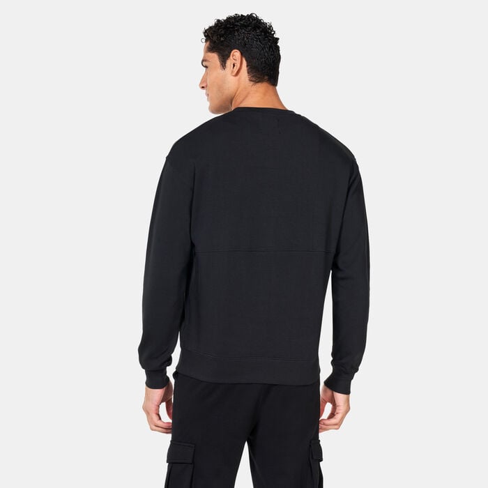 Sun and Sand Sports Men's Interlock Sweatshirt Black Sun and Sand Sports Men's Interlock Sweatshirt Black image number 1