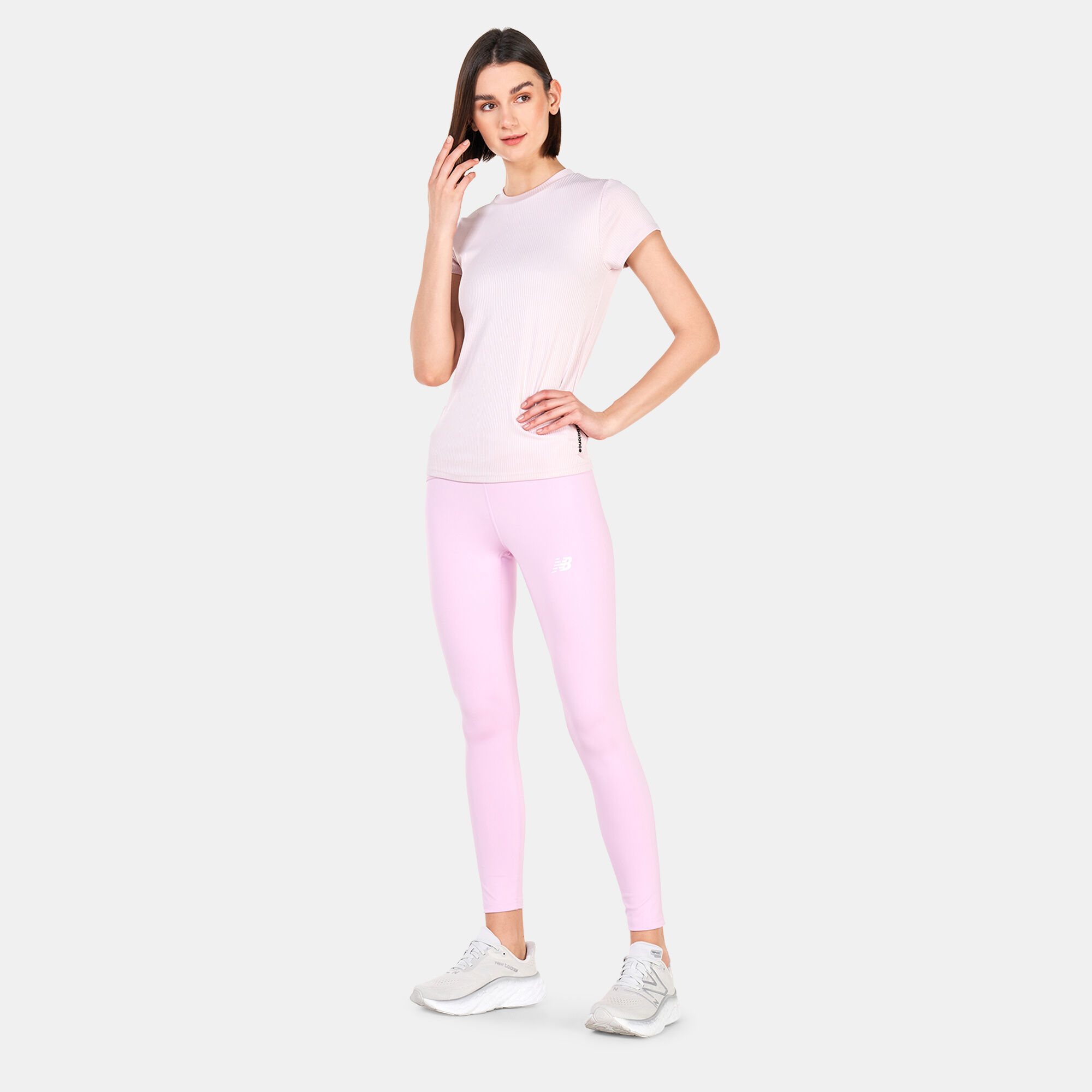 New balance pink leggings new arrivals