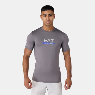 EA7 Emporio Armani Men's Logo T-Shirt Grey