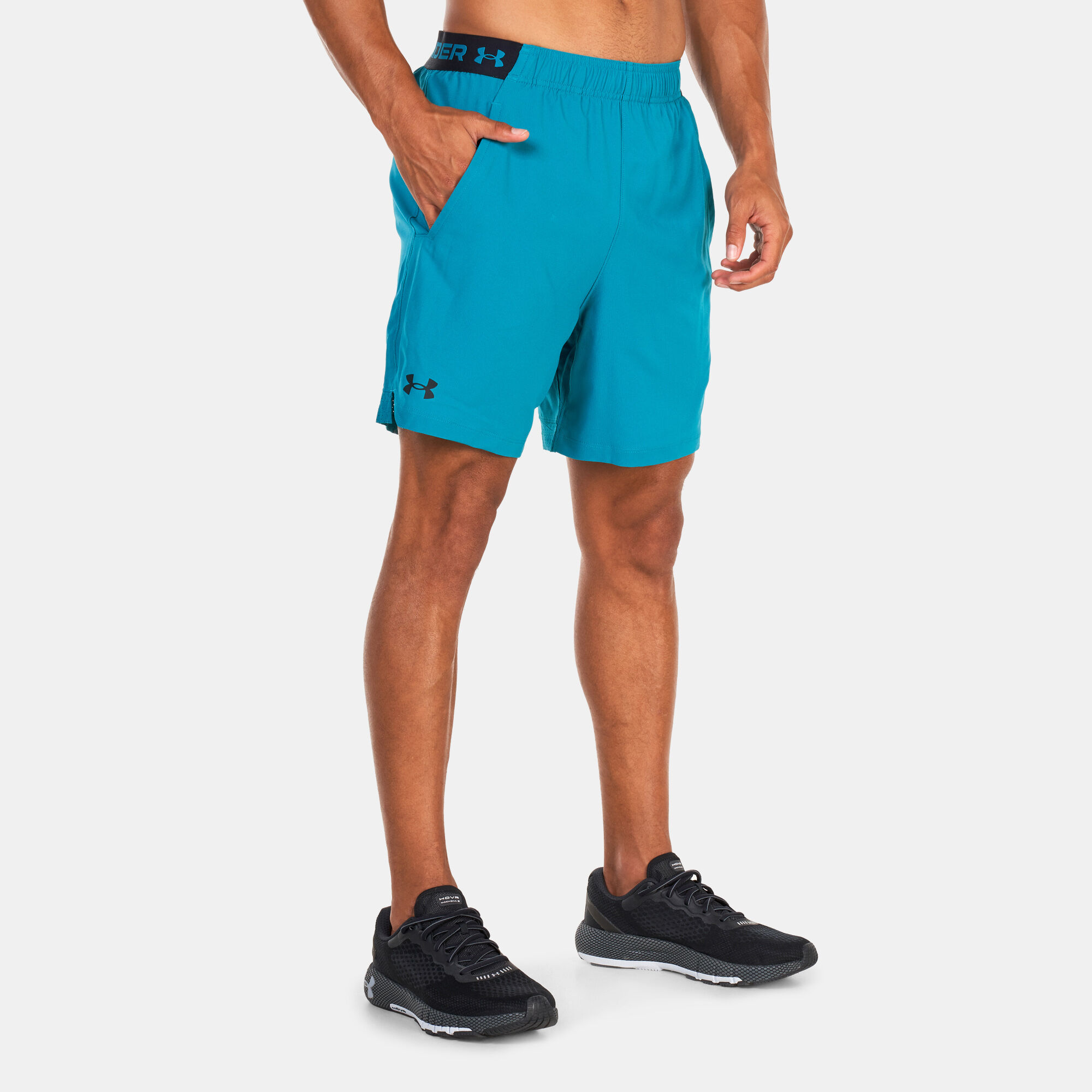 Under armour 6 inch shorts deals