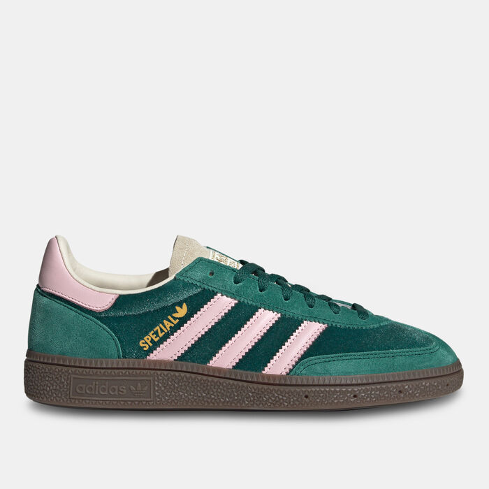 adidas Originals Women's Handball Spezial Shoes Green adidas Originals Women's Handball Spezial Shoes Green image number 0