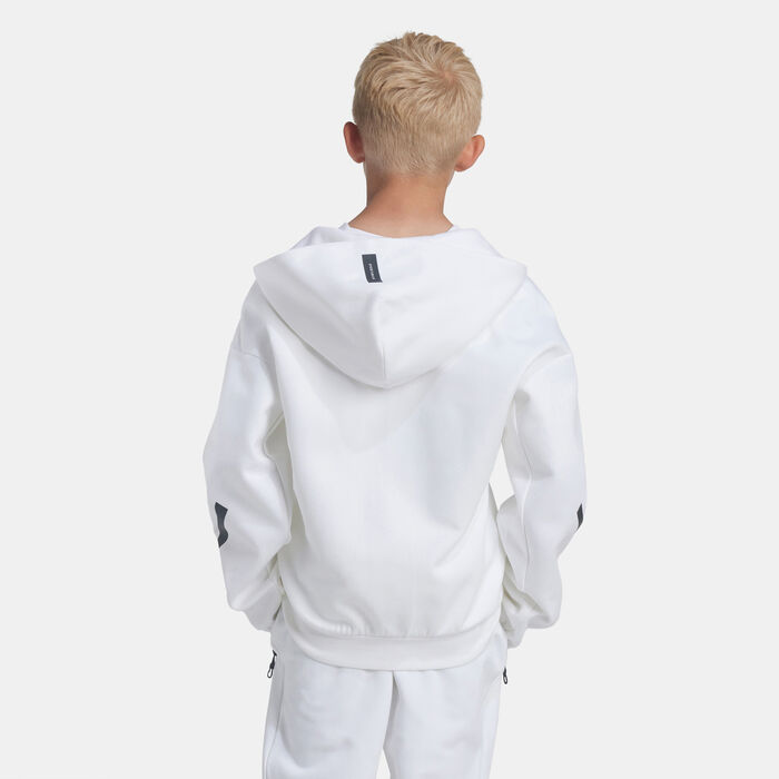adidas Kids' Z.N.E. Hoodie White adidas Kids' Z.N.E. Hoodie White image number 1