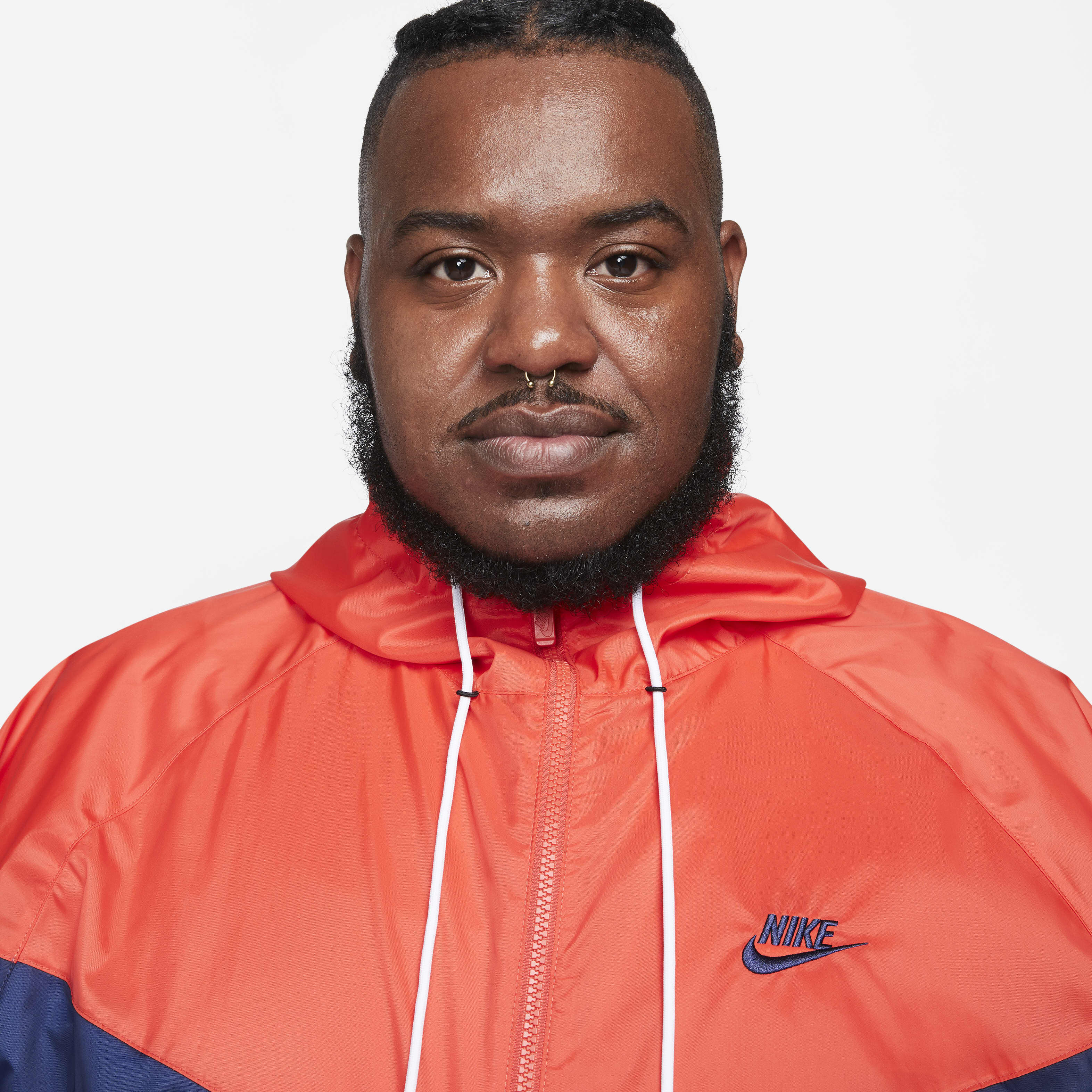 Red and orange nike windbreaker outlet