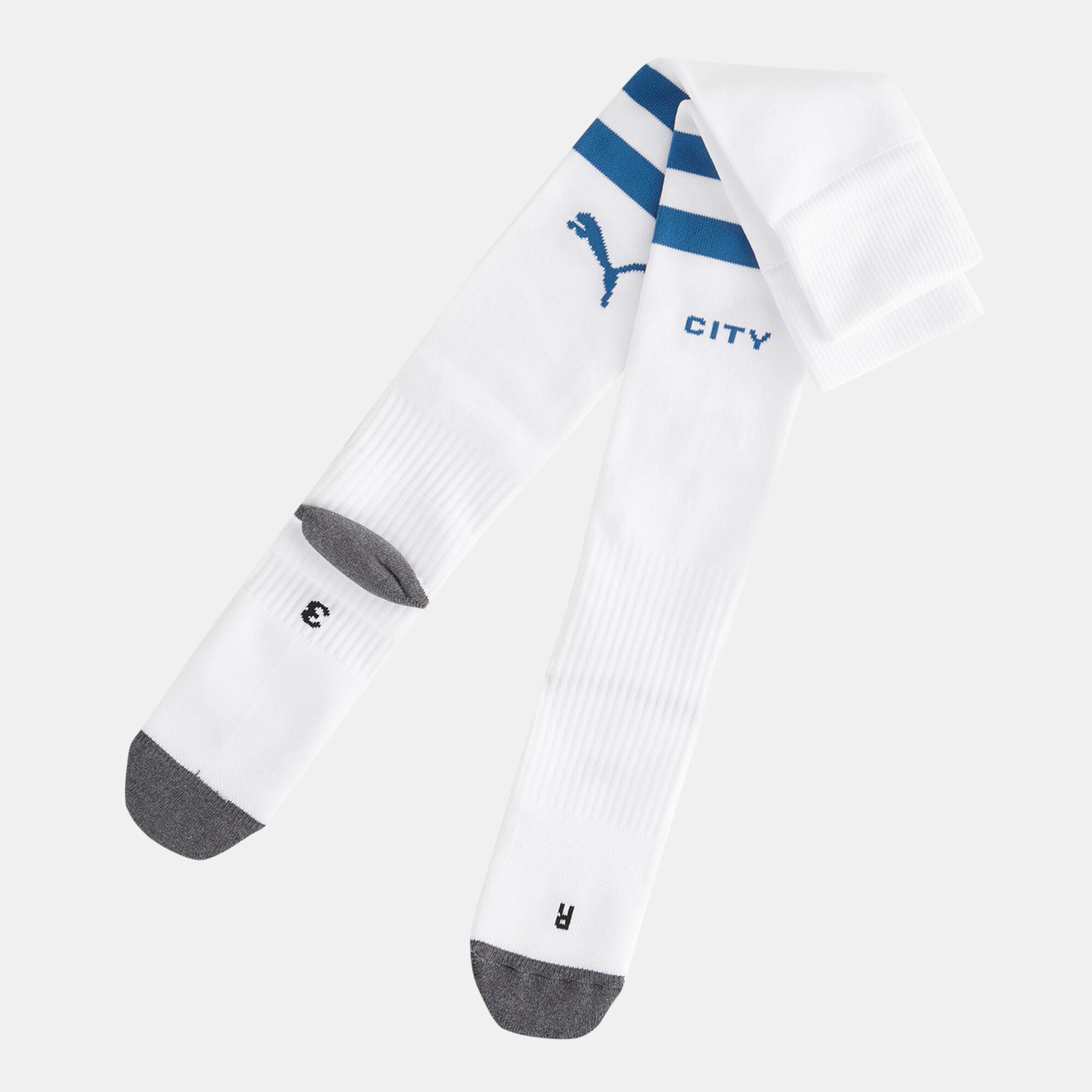 White puma online soccer socks