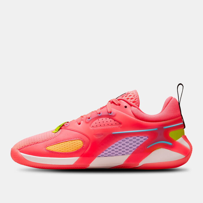 Jordan Women's Heir Series Basketball Shoes Pink Jordan Women's Heir Series Basketball Shoes Pink image number 2