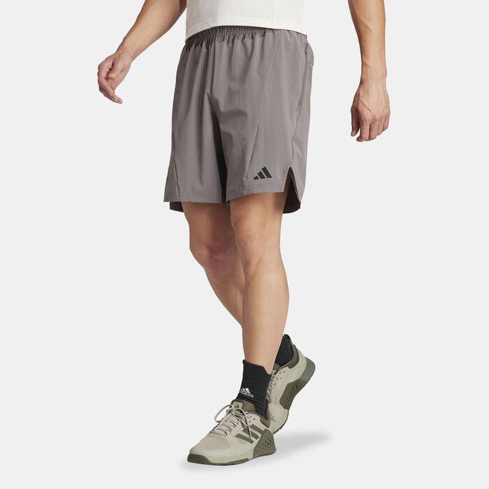 adidas Men's Designed for Training Shorts Grey image number 0
