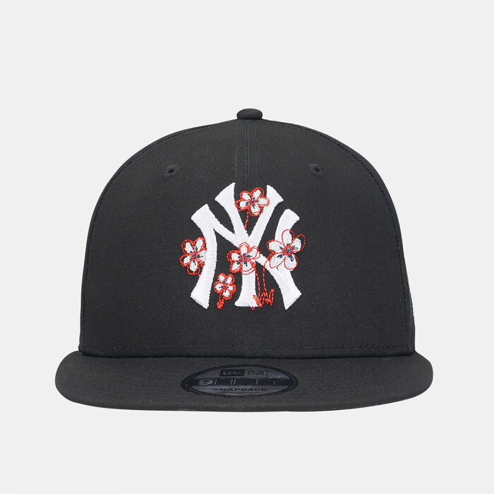 New Era MLB New York Yankees Flower Icon 9FIFTY Cap Black New Era MLB New York Yankees Flower Icon 9FIFTY Cap Black image number 0