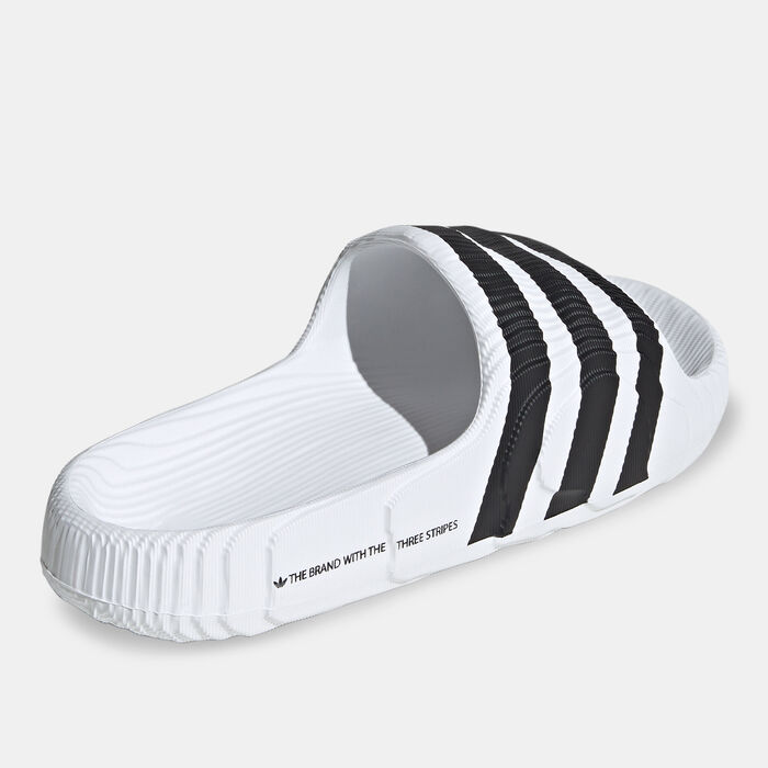 adidas Originals Men's Adilette 22 Slides White adidas Originals Men's Adilette 22 Slides White image number 2