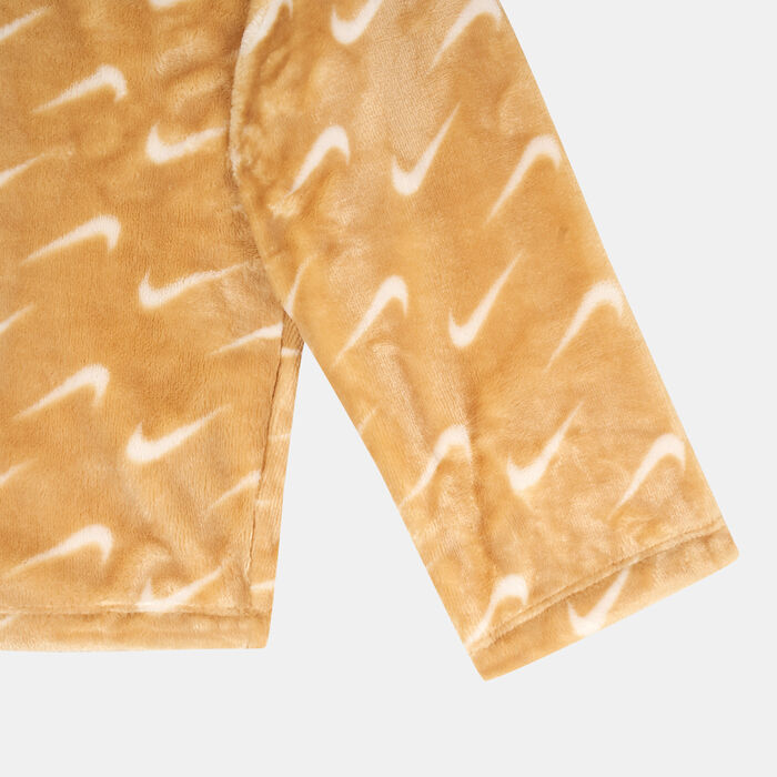 Nike Kids' Swoosh Essentials Full-Zip Jacket Brown image number 2