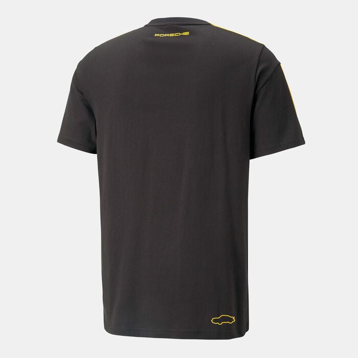 PUMA Men's Porsche Legacy MT7 T-Shirt Black PUMA Men's Porsche Legacy MT7 T-Shirt Black image number 1