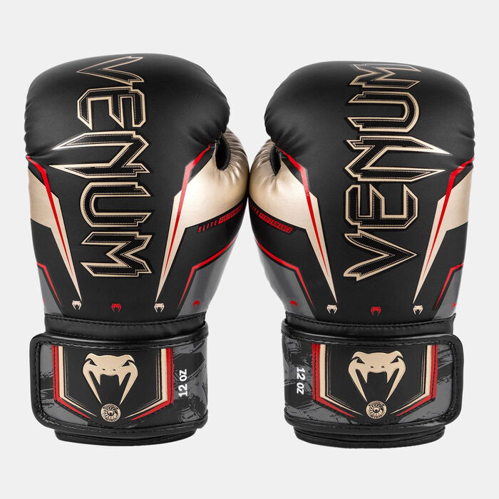 Venum Elite Evo Boxing Gloves Black Venum Elite Evo Boxing Gloves Black image number 12