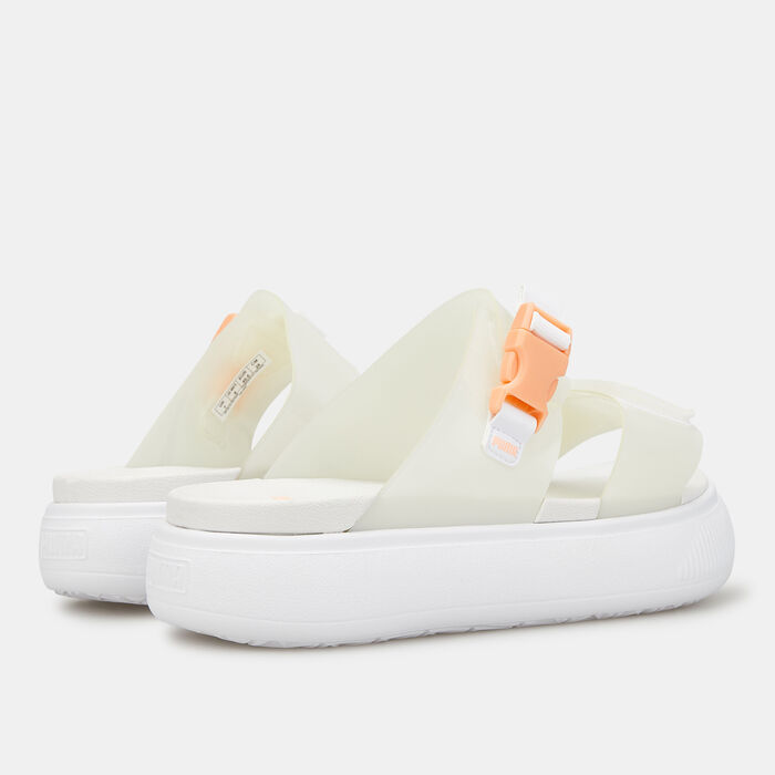 PUMA Women's Mayu Sandals White PUMA Women's Mayu Sandals White image number 2