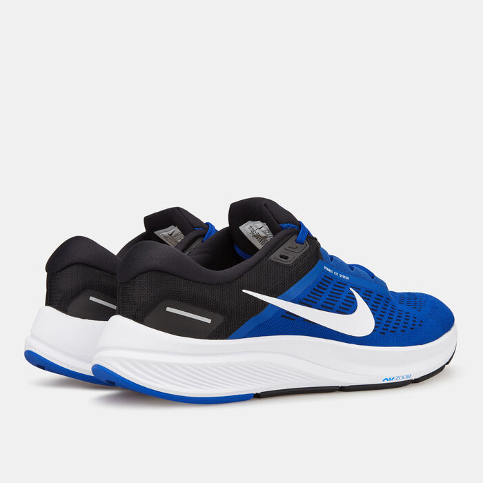 Nike Men's Air Zoom Structure 24 Running Shoe Blue Nike Men's Air Zoom Structure 24 Running Shoe Blue image number 3