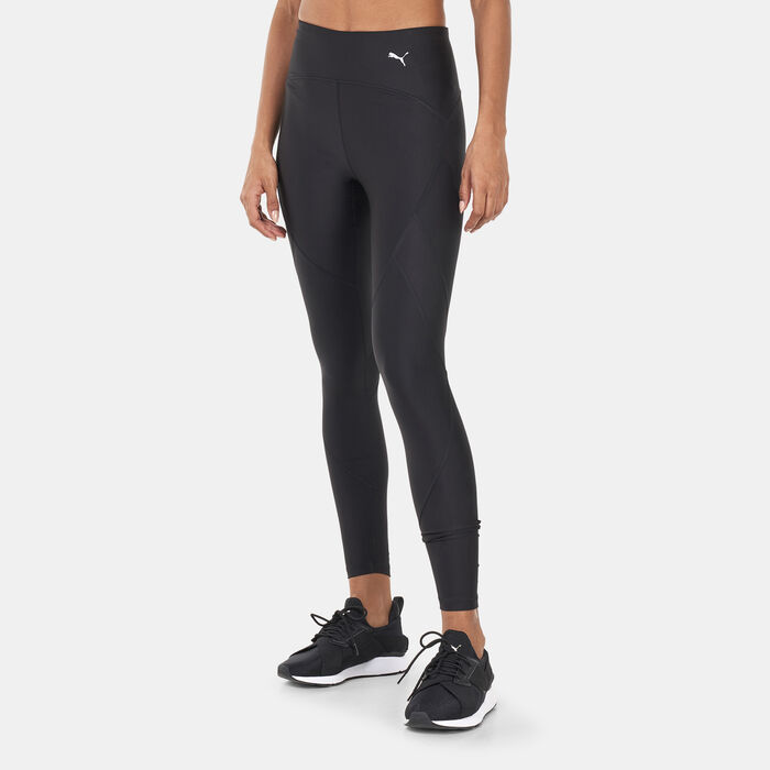 PUMA Women's Run Ultraform High Waisted Running Leggings Black image number 0