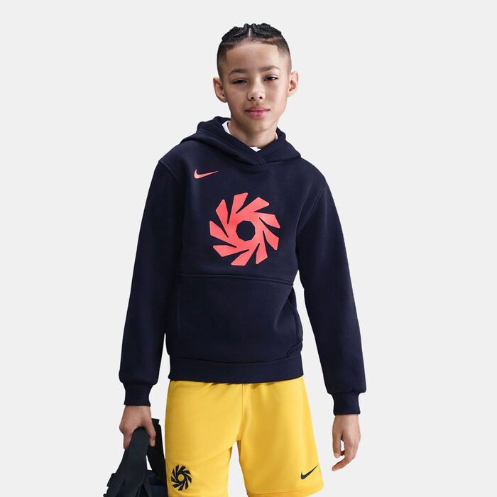 Nike Kids' Club Fleece Hoodie Blue Nike Kids' Club Fleece Hoodie Blue image number 0