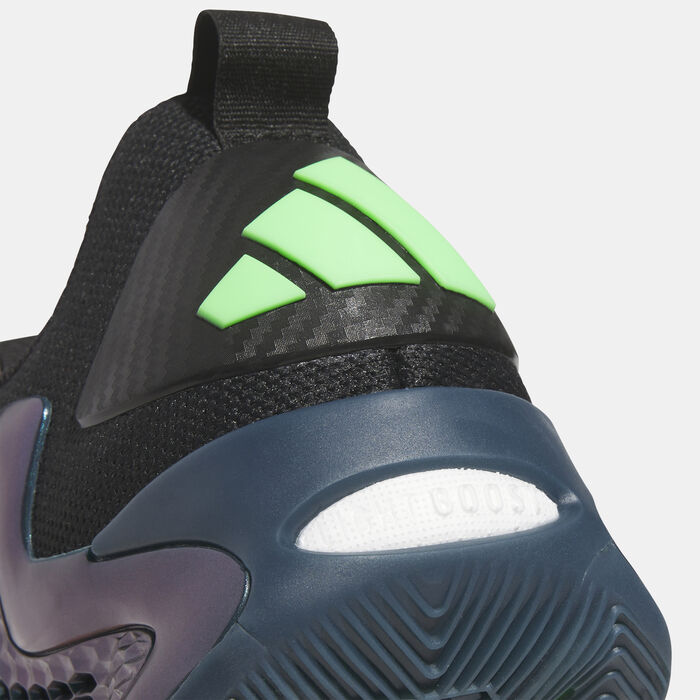 adidas Anthony Edwards 1 Low Basketball Shoes Black image number 6