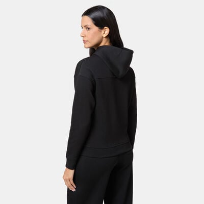 Sun and Sand Sports Women's Interlock Hoodie Black