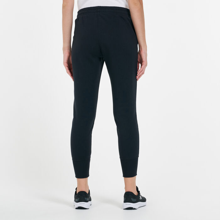 Under Armour Women's UA Rival Fleece Sweatpants Black Under Armour Women's UA Rival Fleece Sweatpants Black image number 1