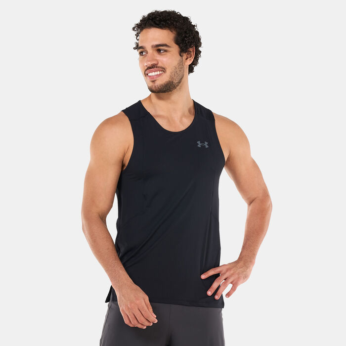 Under Armour Men's UA Iso-Chill Laser Perforated Tank Top Black Under Armour Men's UA Iso-Chill Laser Perforated Tank Top Black image number 0