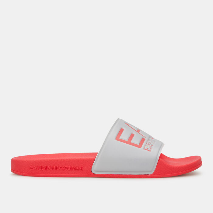 EA7 Emporio Armani EA7 Seaworld Visibility Slides Red EA7 Emporio Armani EA7 Seaworld Visibility Slides Red image number 1