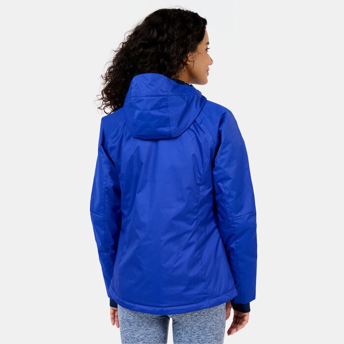 Columbia Women's Snowy Summit Insulated Hiking Jacket Blue Columbia Women's Snowy Summit Insulated Hiking Jacket Blue image number 1