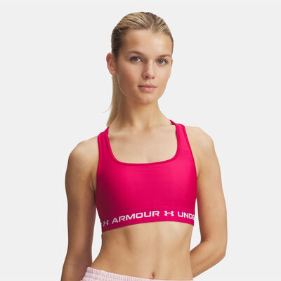 Under Armour Women's Armour Medium-Support Training Sports Bra Pink Under Armour Women's Armour Medium-Support Training Sports Bra Pink