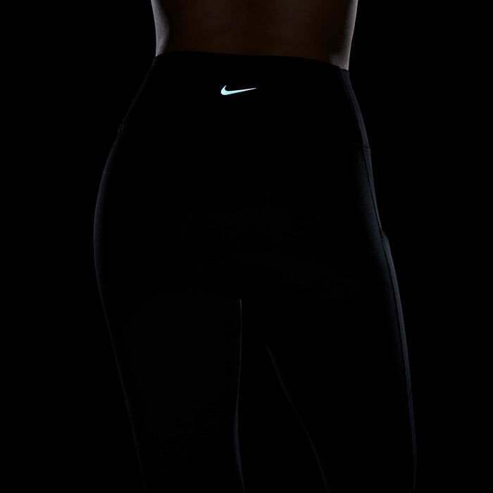 Nike Women's One Dri-FIT 7/8 Training Leggings Black Nike Women's One Dri-FIT 7/8 Training Leggings Black image number 8