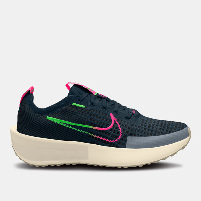 Nike Women's Interact Road Running Shoes Blue Nike Women's Interact Road Running Shoes Blue image number 0