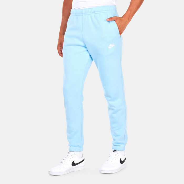 Nike Men's Sportswear Club Fleece Track Pants Blue Nike Men's Sportswear Club Fleece Track Pants Blue image number 0
