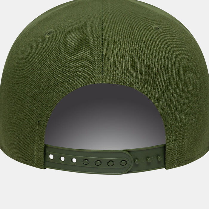 New Era Men's MLB Los Angeles Dodgers E-Frame Cap Green image number 1