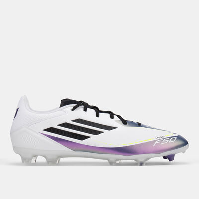 adidas Men's F50 League Messi Firm Ground/Multi-Ground Football Shoes White