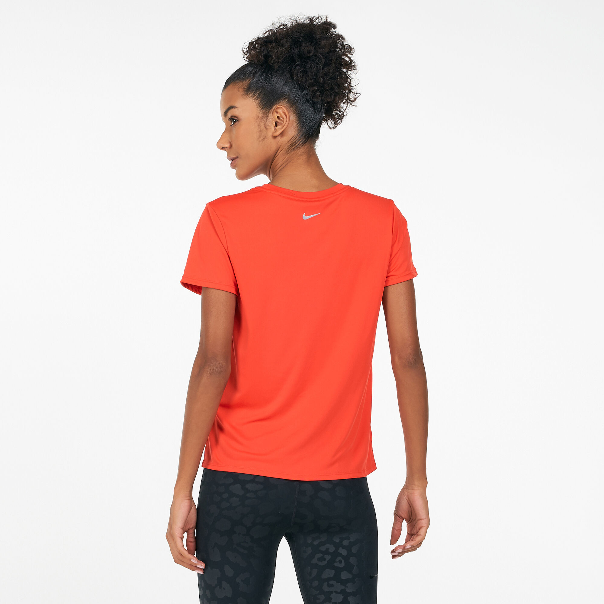 Womens orange nike shirt top