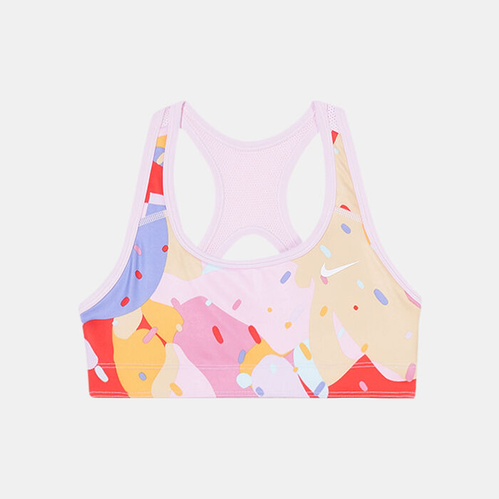Nike Kids' Swoosh Reversible Sports Bra (Older Kids) Pink Nike Kids' Swoosh Reversible Sports Bra (Older Kids) Pink image number 0