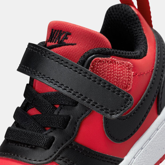 Nike Kids' Court Borough Low Recraft Shoes (Baby and Toddler) Red image number 4
