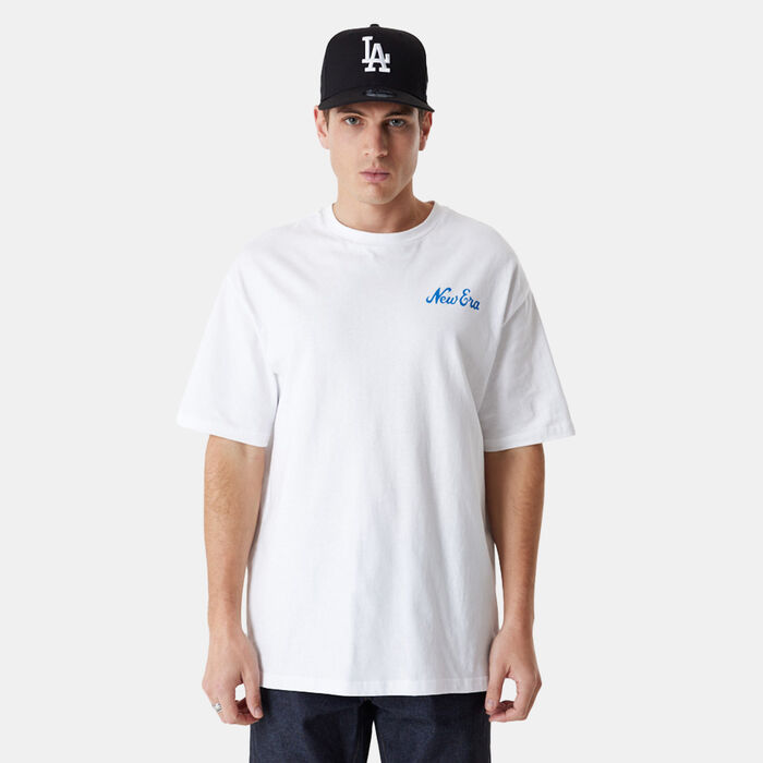 New Era Men's Oversized Character T-Shirt White New Era Men's Oversized Character T-Shirt White image number 0