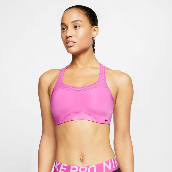 Buy Nike Women's Alpha Racerback Novelty Sports Bra Pink in KSA -SSS