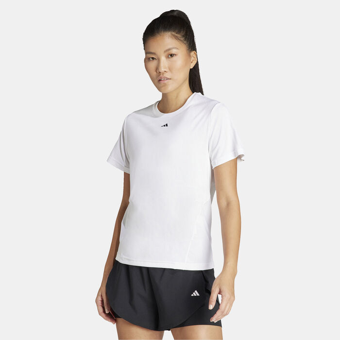 adidas Women's Designed for Training T-Shirt White adidas Women's Designed for Training T-Shirt White image number 0