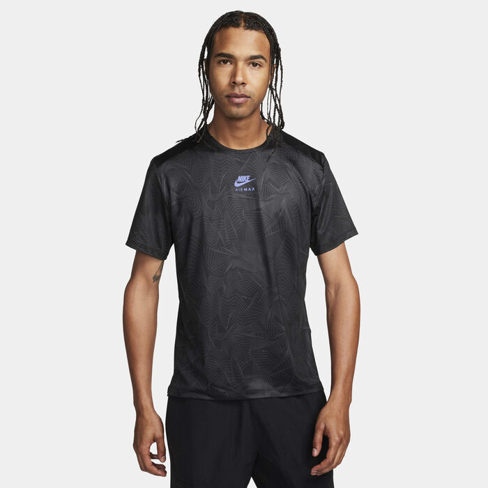Nike Men's Air Max Dri-FIT T-Shirt Black Nike Men's Air Max Dri-FIT T-Shirt Black image number 0