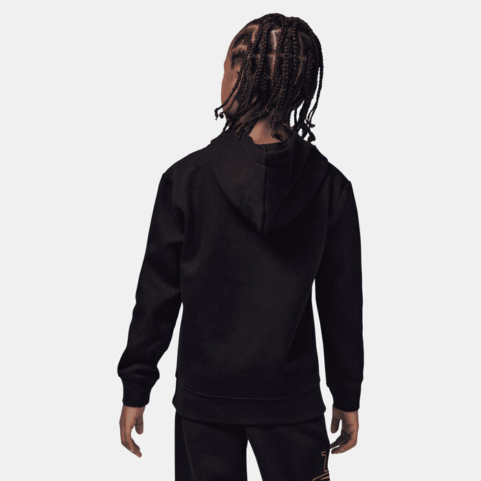 Jordan Kids' Fleece Hoodie Black image number 1