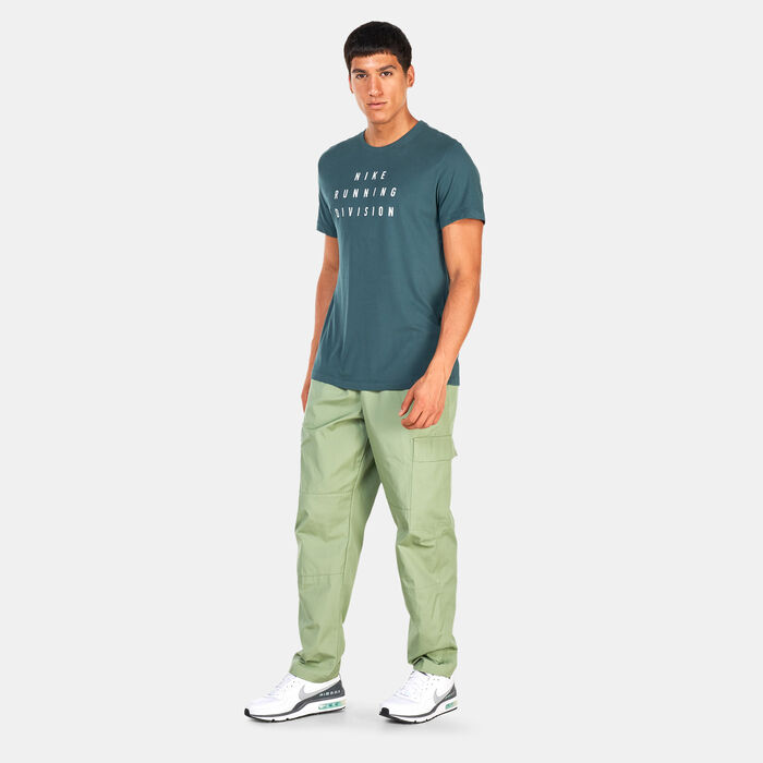 Nike Men's Dri-FIT Run Division T-Shirt Green Nike Men's Dri-FIT Run Division T-Shirt Green image number 2