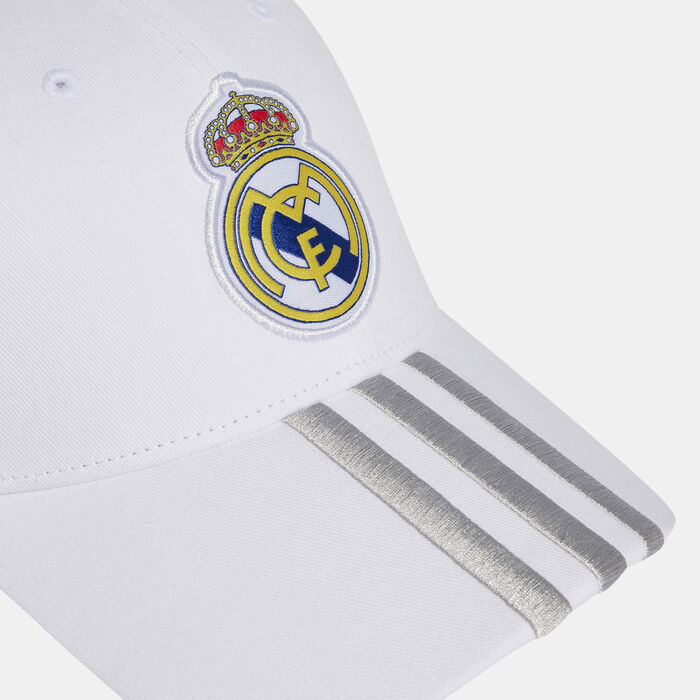 adidas Men's Real Madrid Home Baseball Cap White adidas Men's Real Madrid Home Baseball Cap White image number 2