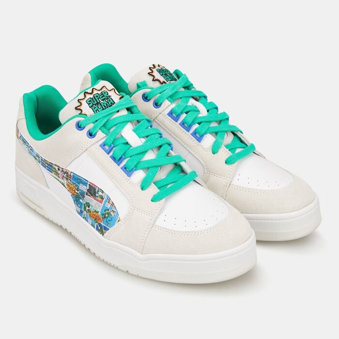 PUMA Men's Slipstream Lo Super Comic Shoe White PUMA Men's Slipstream Lo Super Comic Shoe White image number 1
