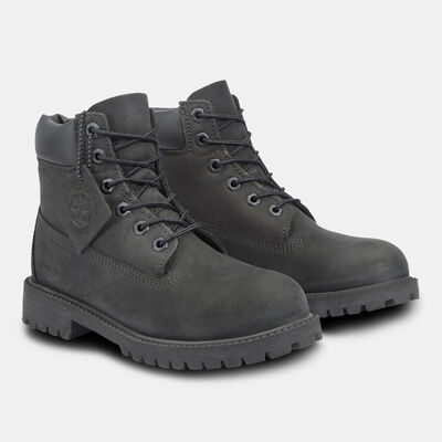 Timberland Kids' Premium 6-Inch Waterproof Boots Black Timberland Kids' Premium 6-Inch Waterproof Boots Black