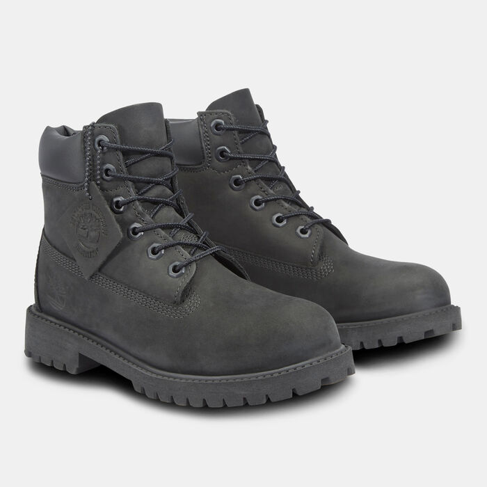 Timberland Kids' Premium 6-Inch Waterproof Boots Black Timberland Kids' Premium 6-Inch Waterproof Boots Black image number 1