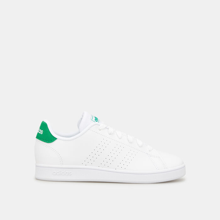 adidas Kids' Advantage Lifestyle Court Lace Shoe White image number 0