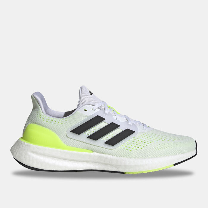 adidas Men's Pureboost 23 Running Shoes Green adidas Men's Pureboost 23 Running Shoes Green image number 0