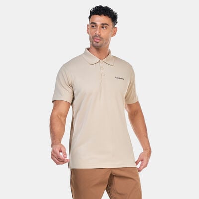 Columbia Men's Utilizer™ Polo T-Shirt Beige Columbia Men's Utilizer™ Polo T-Shirt Beige