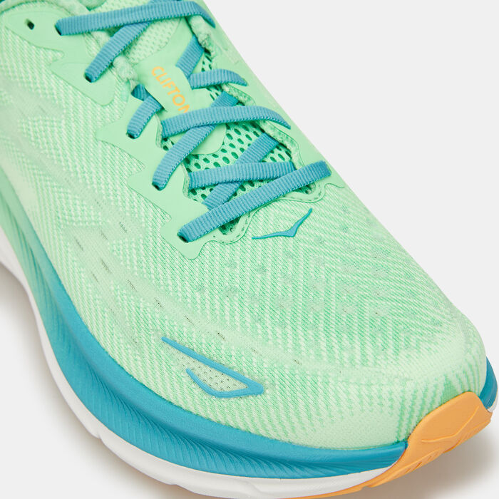 HOKA Men's Clifton 9 Running Shoe Green HOKA Men's Clifton 9 Running Shoe Green image number 5
