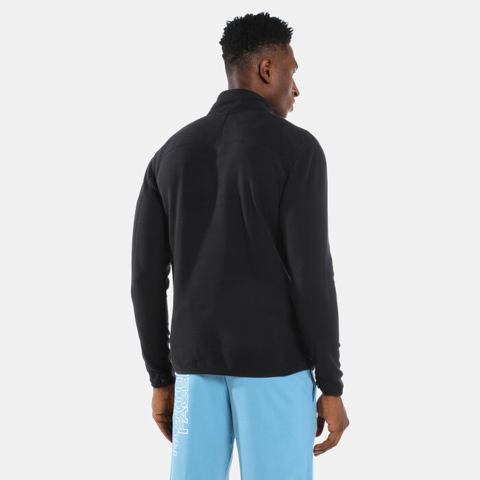 The North Face Men's 100 Glacier Jacket Black The North Face Men's 100 Glacier Jacket Black image number 1