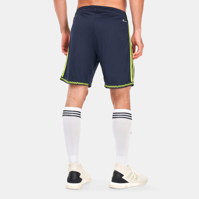 adidas Men's Manchester United Third Shorts - 2022/23 Blue adidas Men's Manchester United Third Shorts - 2022/23 Blue image number 1